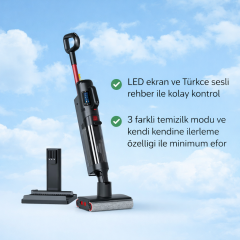 Vortex T6 Kablosuz Dikey Süpürge